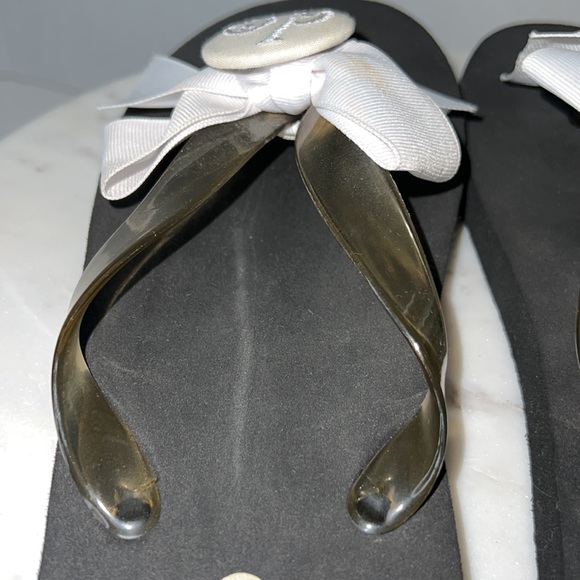 I Do Bridal Flip Flops by Morgan & Company - Picture 8 of 10